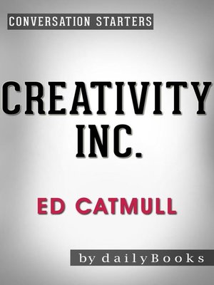 cover image of Creativity Inc.